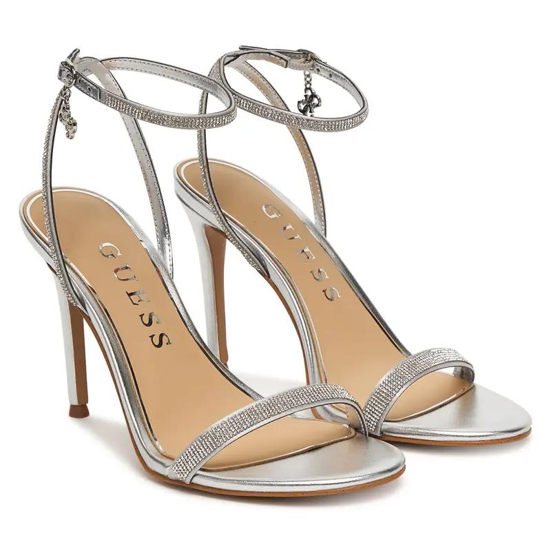 Sandali Guess FLJCHR SAT03 Argento