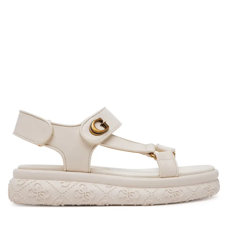 Sandali Guess FLJLAN ELE03 Écru Crema