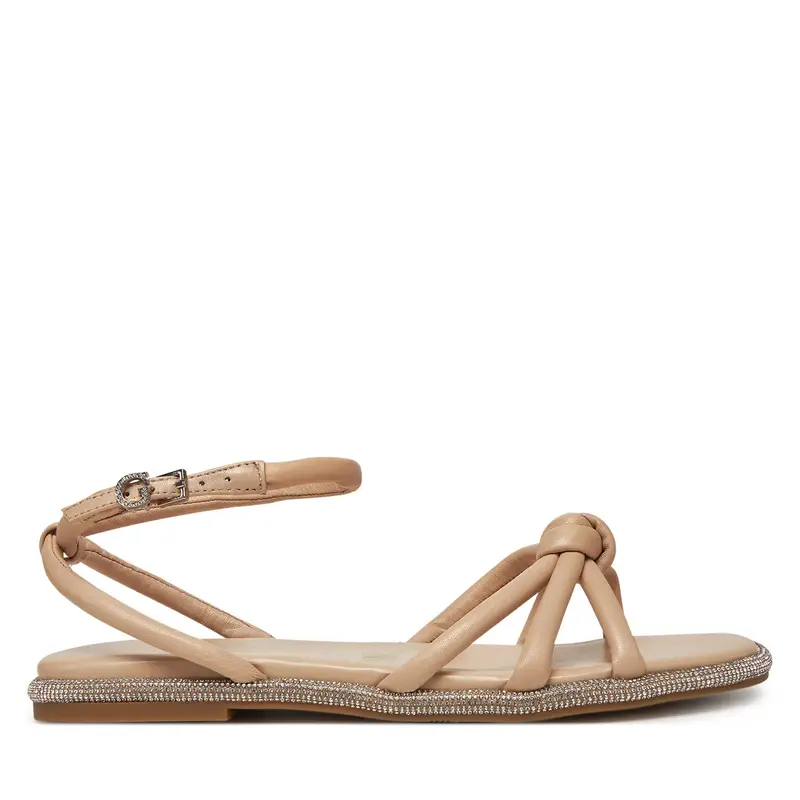 Sandali Guess FLJSLO LEA03 Beige