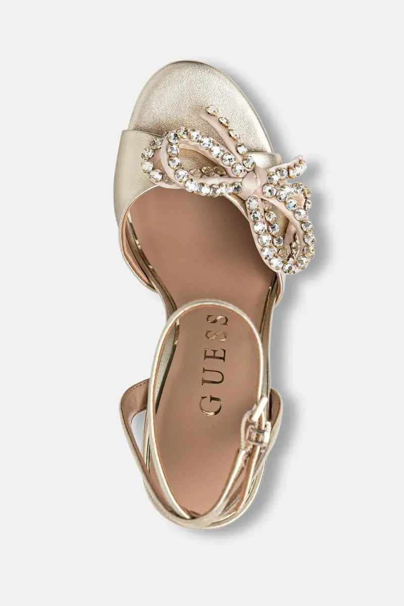 sandali in pelle CHARMIN2 colore oro FLFCR2 LEA03 miniatura 4