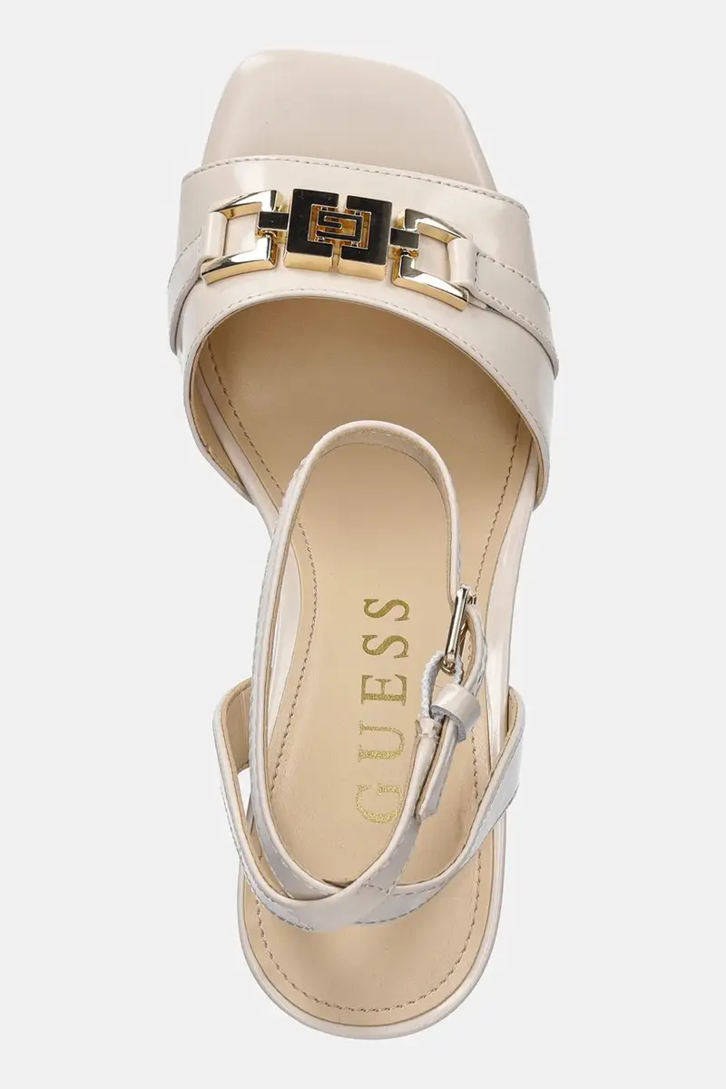 sandali in pelle GRATO colore beige FLJGRT LEA03 miniatura 4