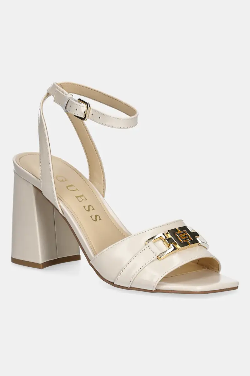 sandali in pelle GRATO colore beige FLJGRT LEA03