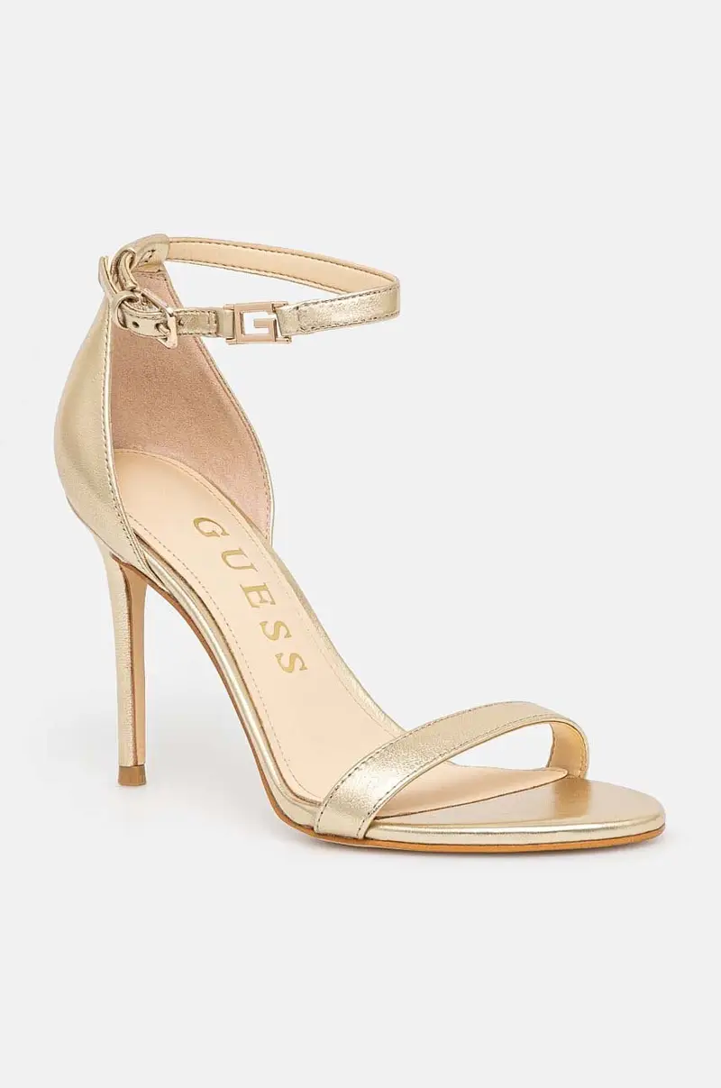 sandali in pelle KABAIL3 colore oro FL8KIL LEA03