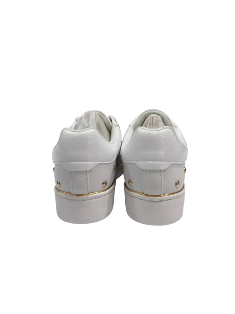 scarpe bianche donna logo all over miniatura 2