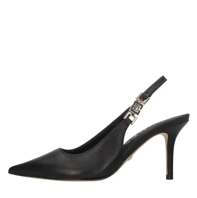 Scarpe con Tacco Nero Nero Scuri