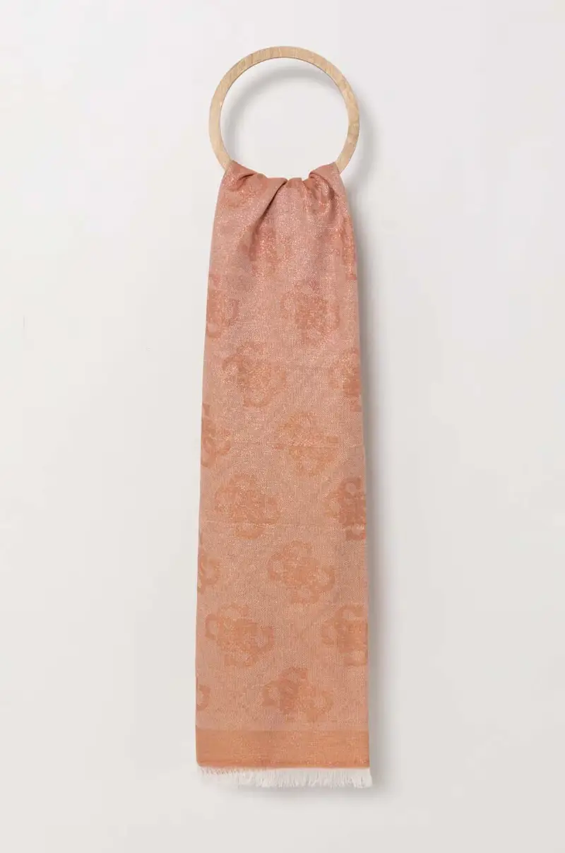 scialle TWILLER donna colore arancione AW5149 POL03