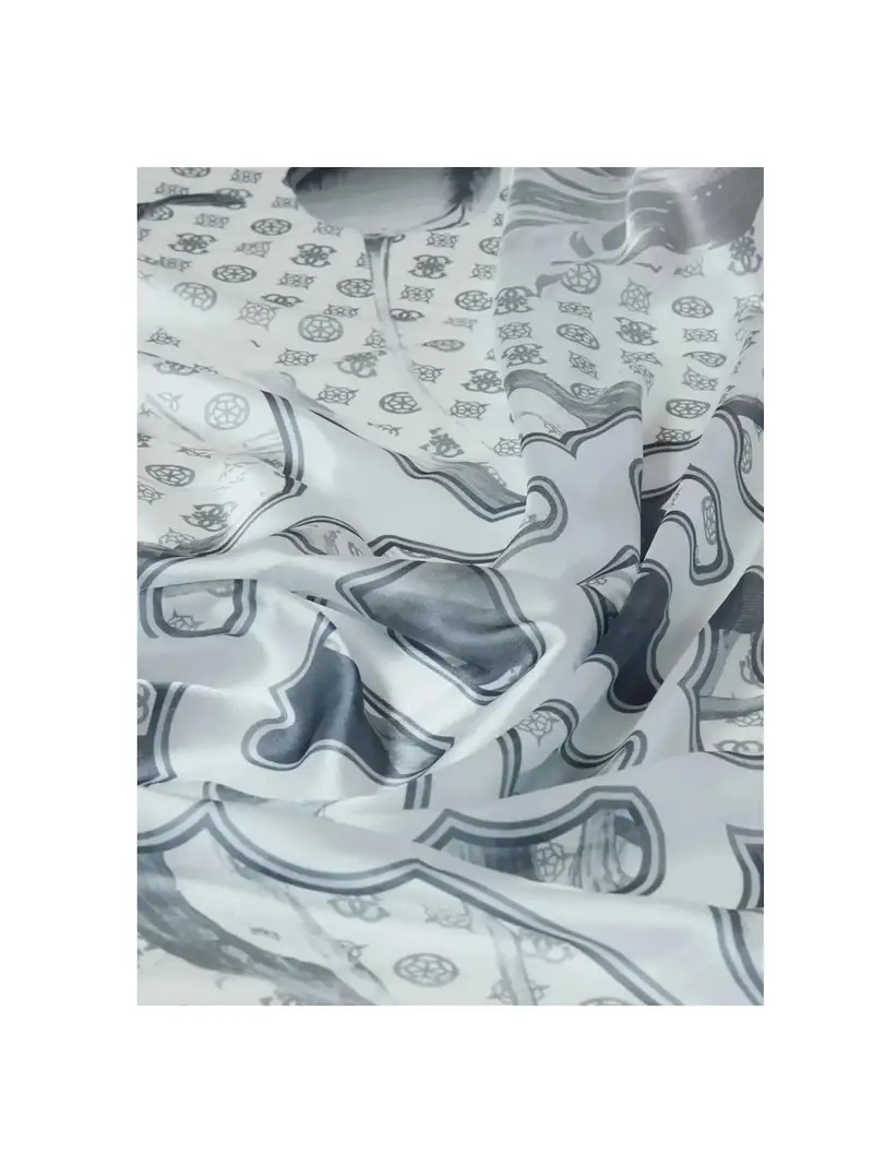 Sciarpa AW5491POL03 nero miniatura 2