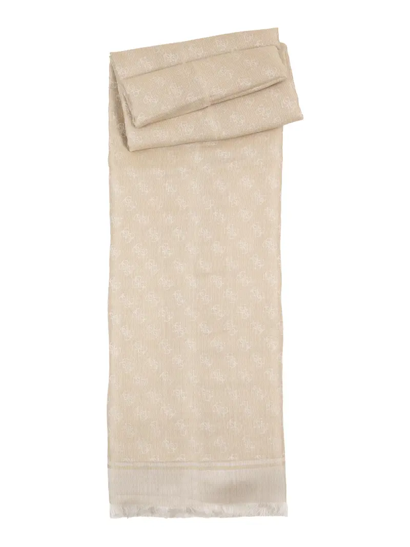 Sciarpa beige / avorio