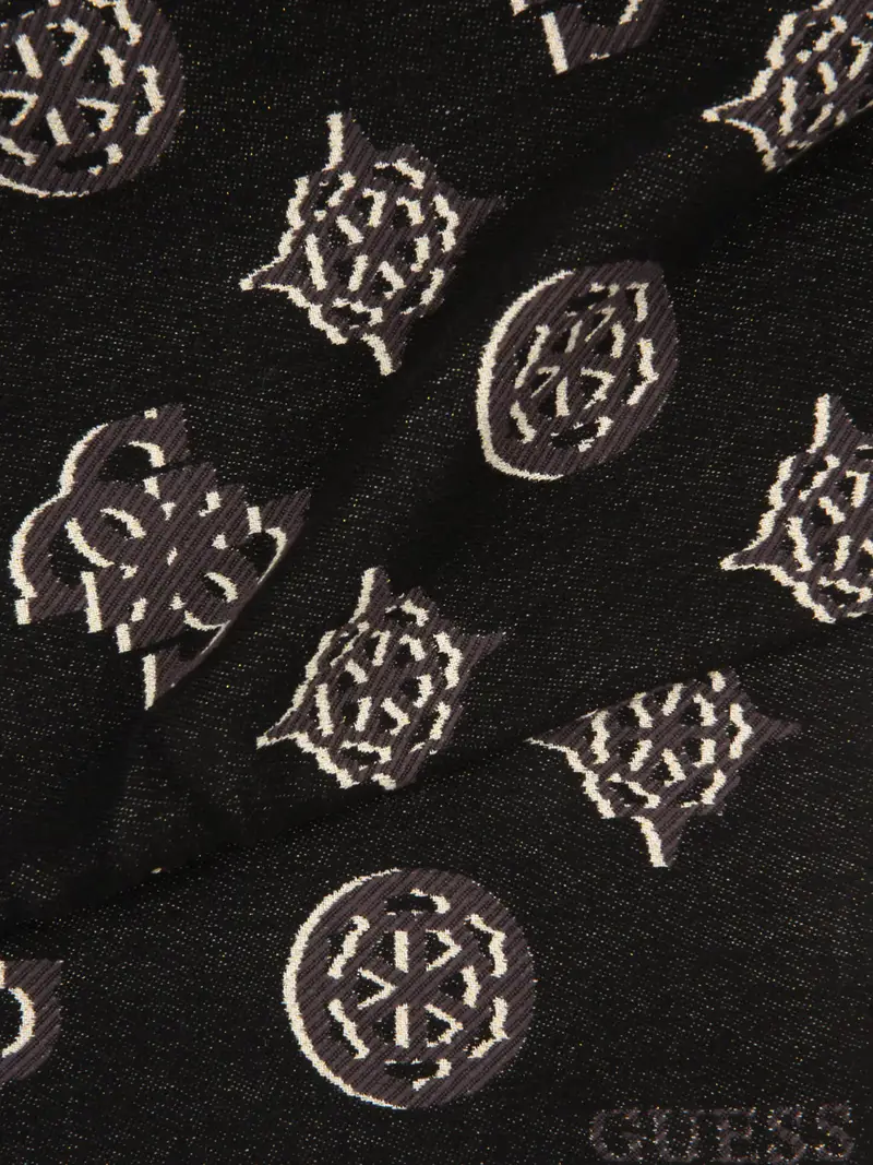 Sciarpa Cresidia II beige / antracite / nero miniatura 2