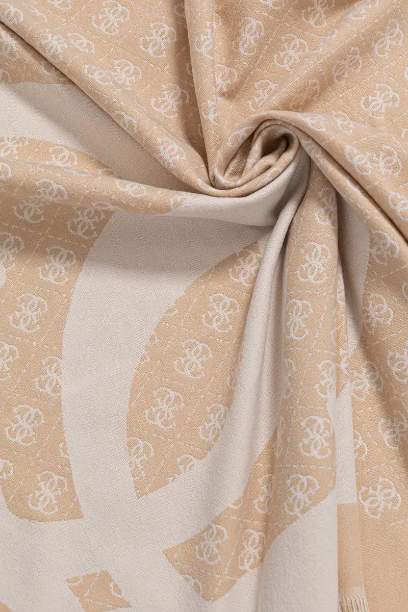 sciarpa donna colore beige AW5418 POL03 miniatura 2