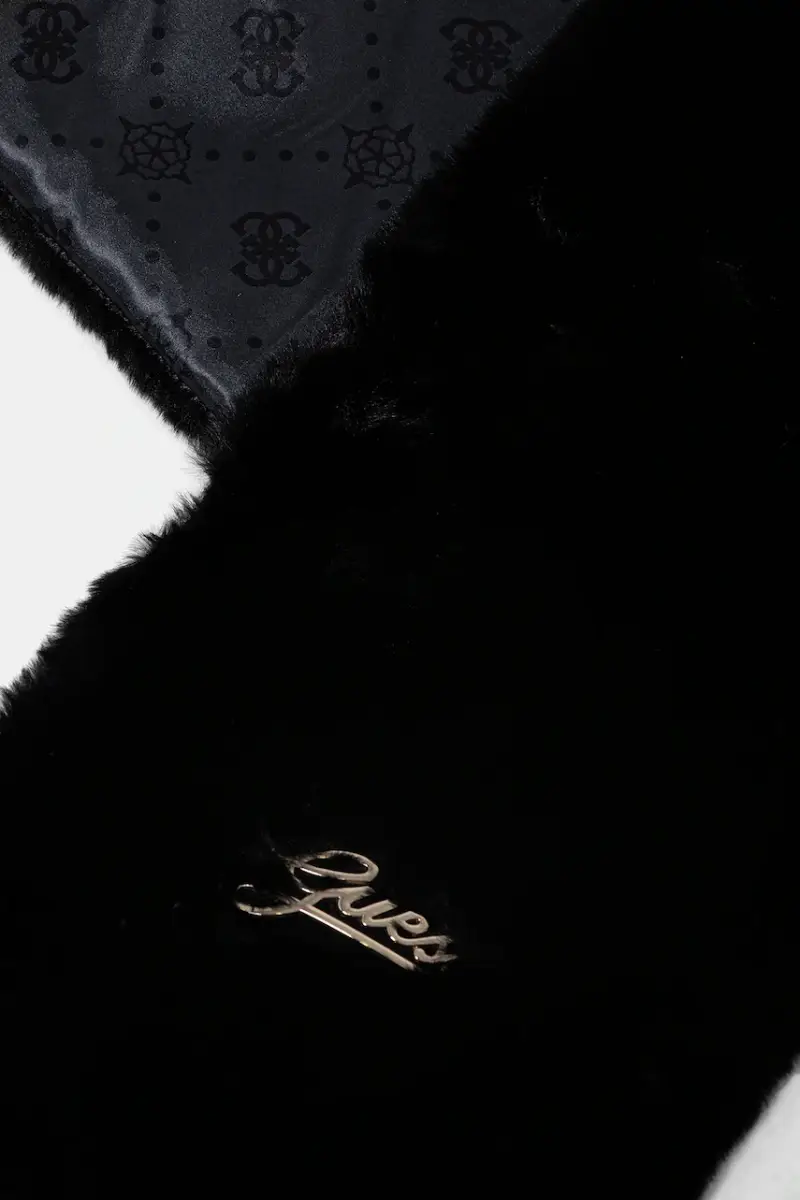 sciarpa donna colore nero AW5399 POL03 miniatura 3