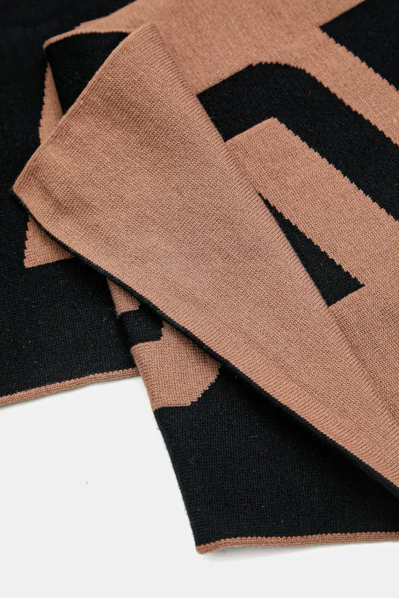 sciarpa uomo colore nero AM9571 POL03 miniatura 3