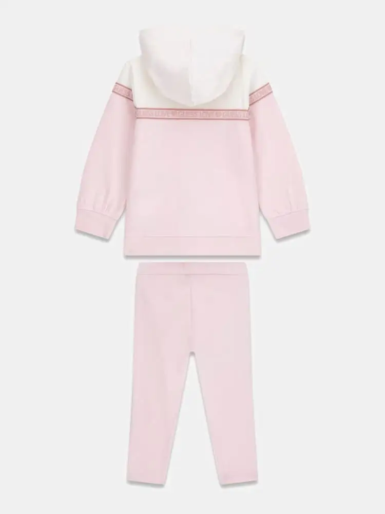 set bambina rosa con logo miniatura 2