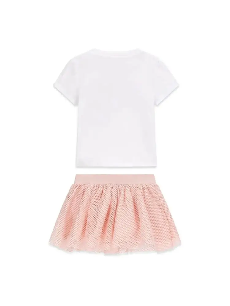 set bianco neonata con logo miniatura 2