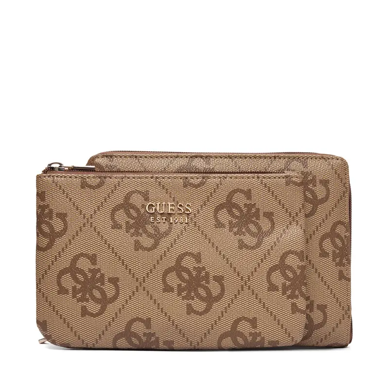 Set di 2 custodie Guess Berta Travel TXOB86 88048 Marrone