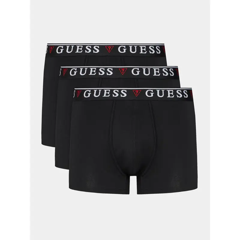 Set di 3 boxer Brian U97G01 KCD31 Nero