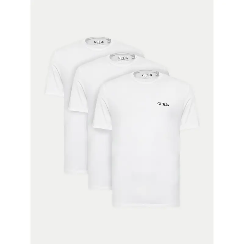 Set di 3 T-shirt U4YG52 KCAM1 Bianco Regular Fit