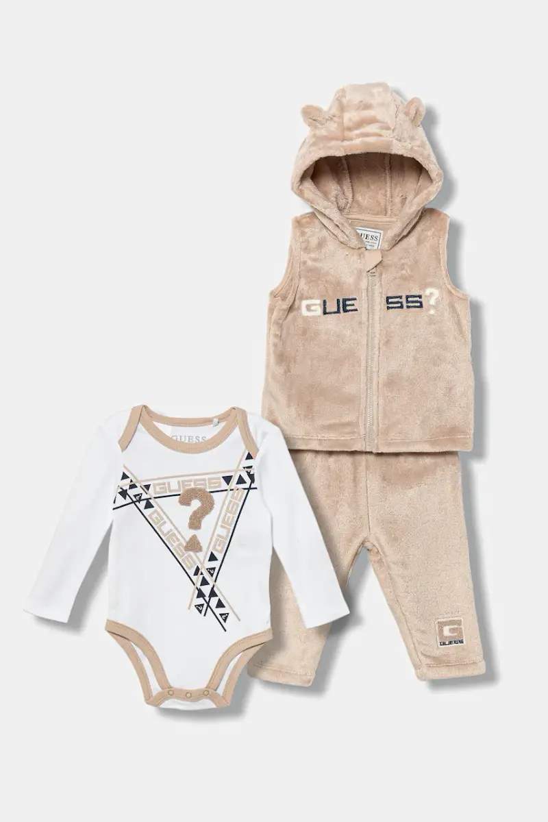 set per bambini pacco da 3 colore beige P5BG07 WFRS0