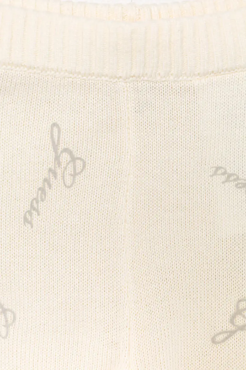 set tuta per neonati colore beige A5BG12 Z0870 miniatura 3