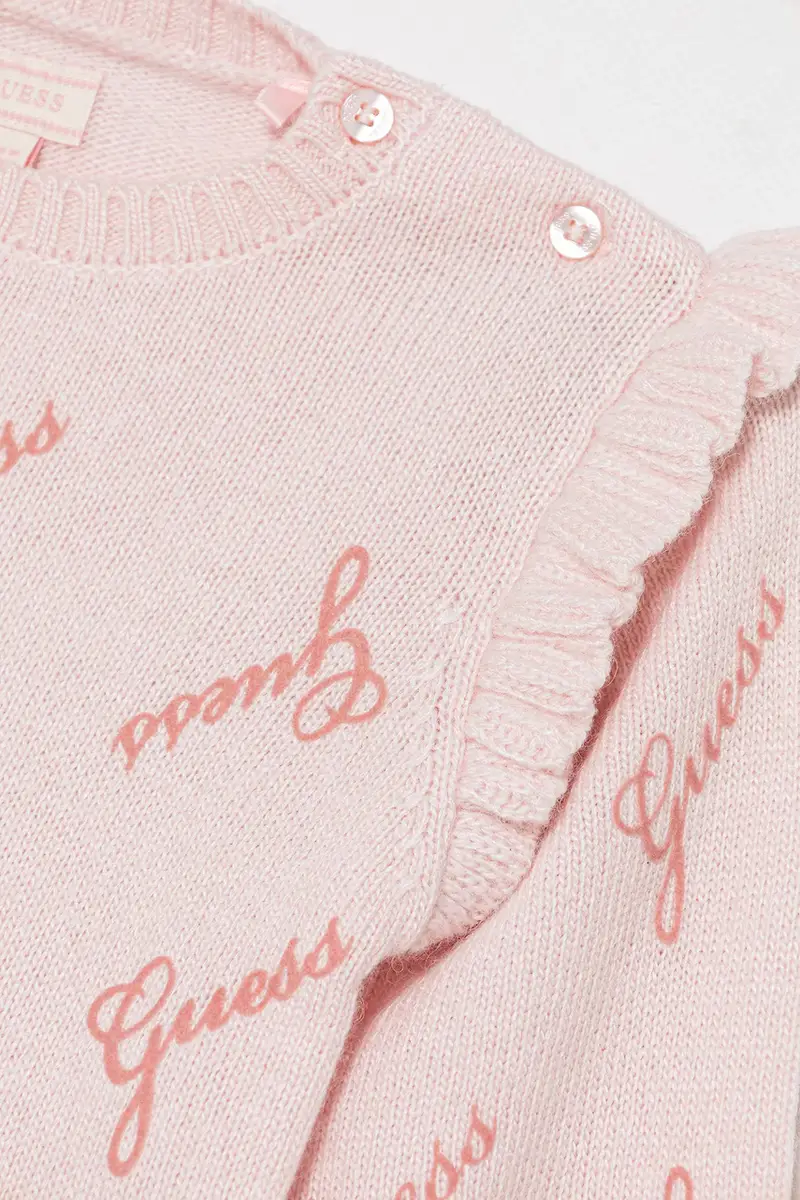 set tuta per neonati colore rosa A5BG12 Z0870 miniatura 4