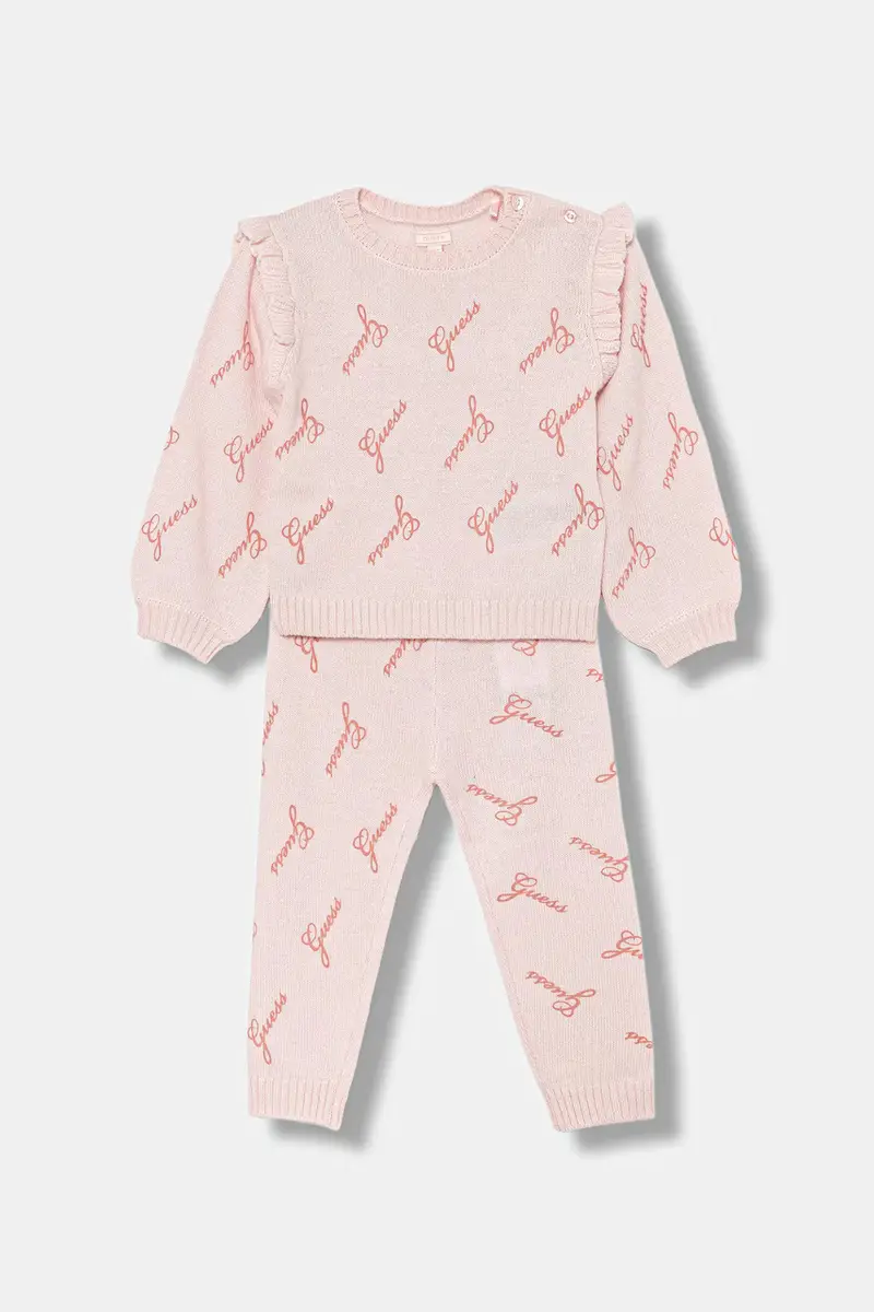 set tuta per neonati colore rosa A5BG12 Z0870