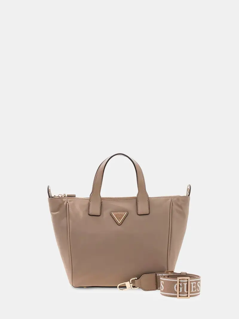 Shopper Follie Chit Chat crema miniatura 2