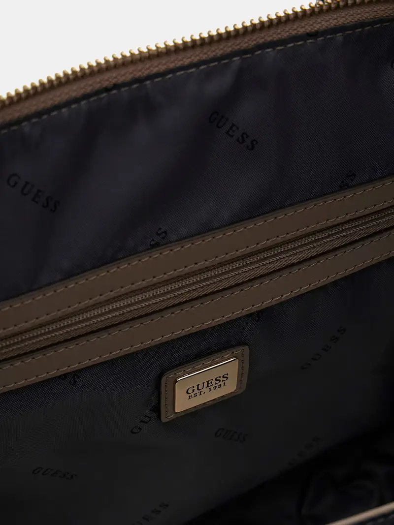 Shopper Follie Chit Chat crema miniatura 3