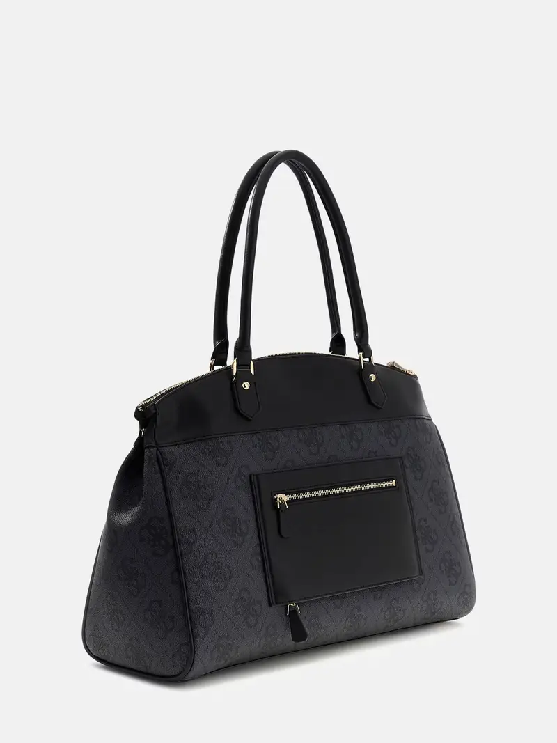 Guess Borsa shopper grigio e nero miniatura 2
