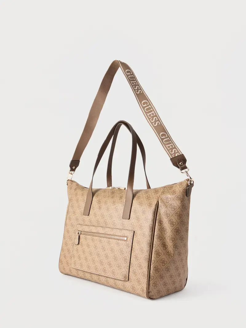 Shopper LATONA beige / marrone miniatura 2