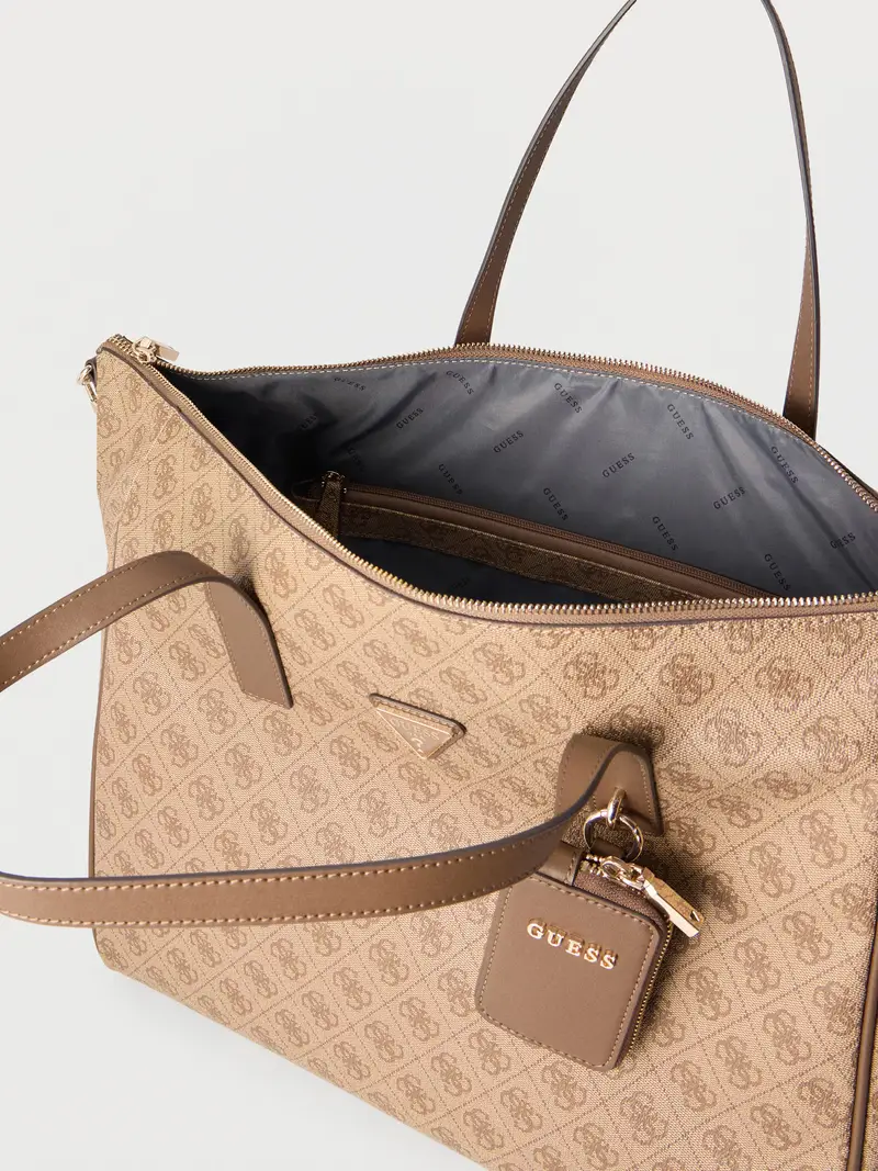 Shopper LATONA beige / marrone miniatura 3