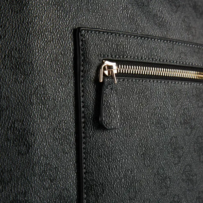 Guess Borsa Shopper Latona grigio scuro miniatura 3