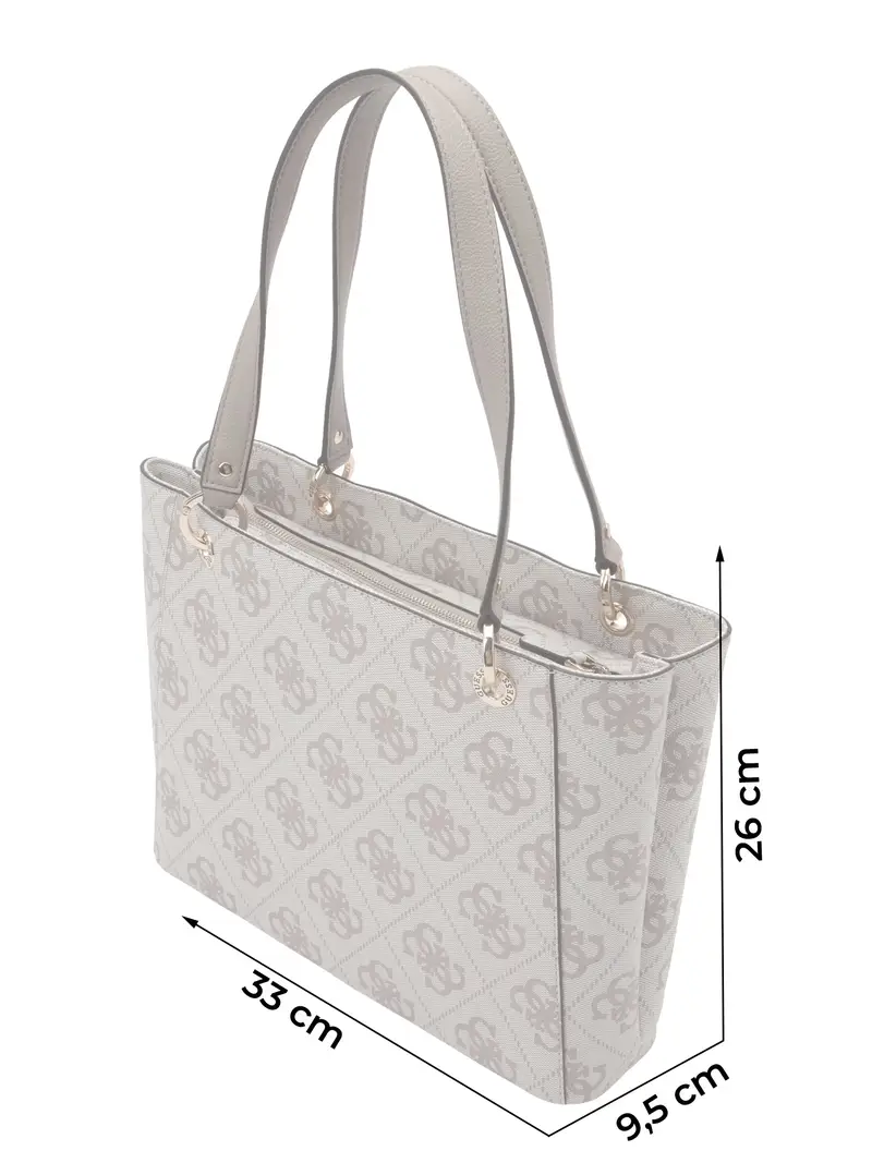 Shopper 'NOELLE II' seppia / bianco miniatura 2