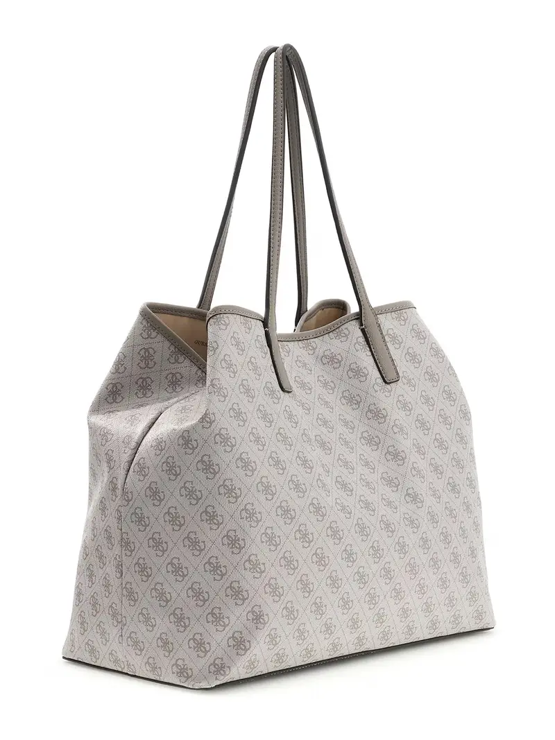 Guess Borsa Shopper VICTTORIA marrone chiaro e talpa miniatura 3