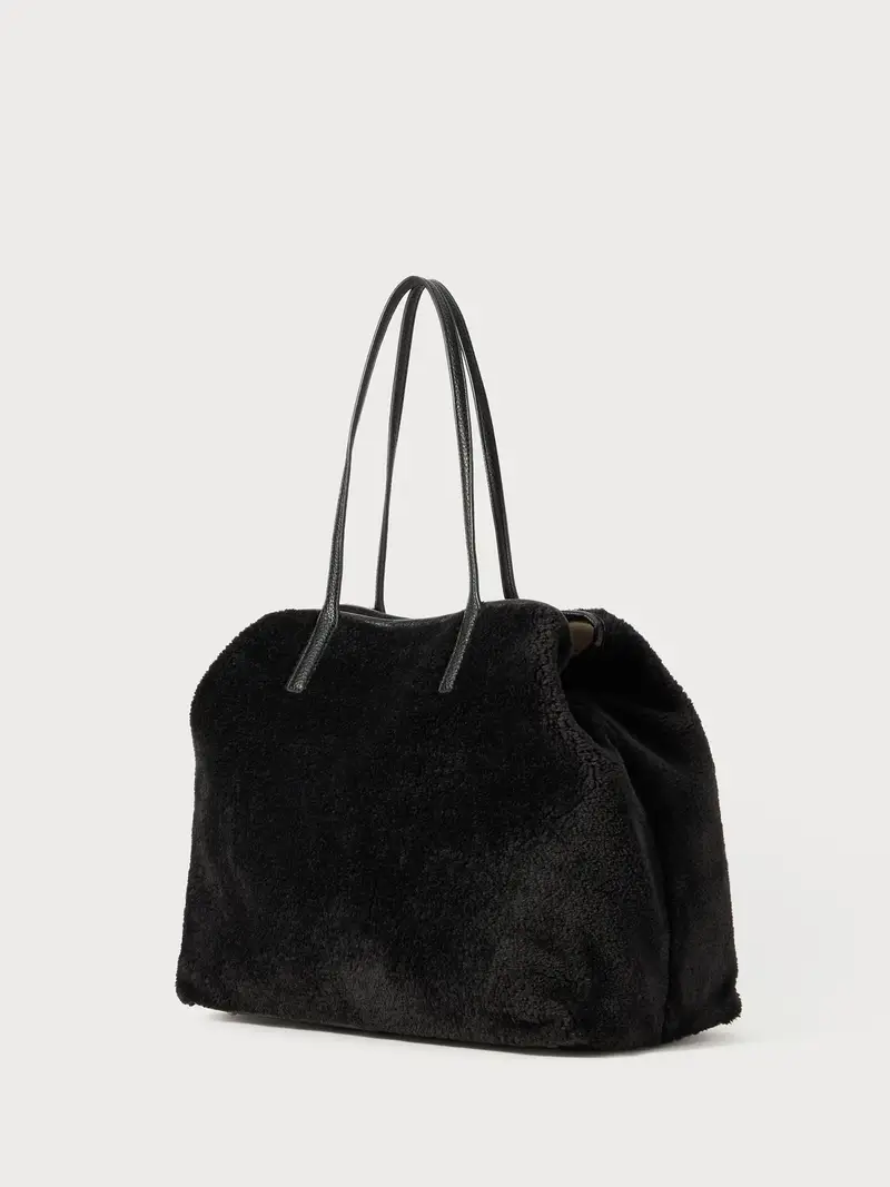 Shopper 'VICTTORIA' nero miniatura 2