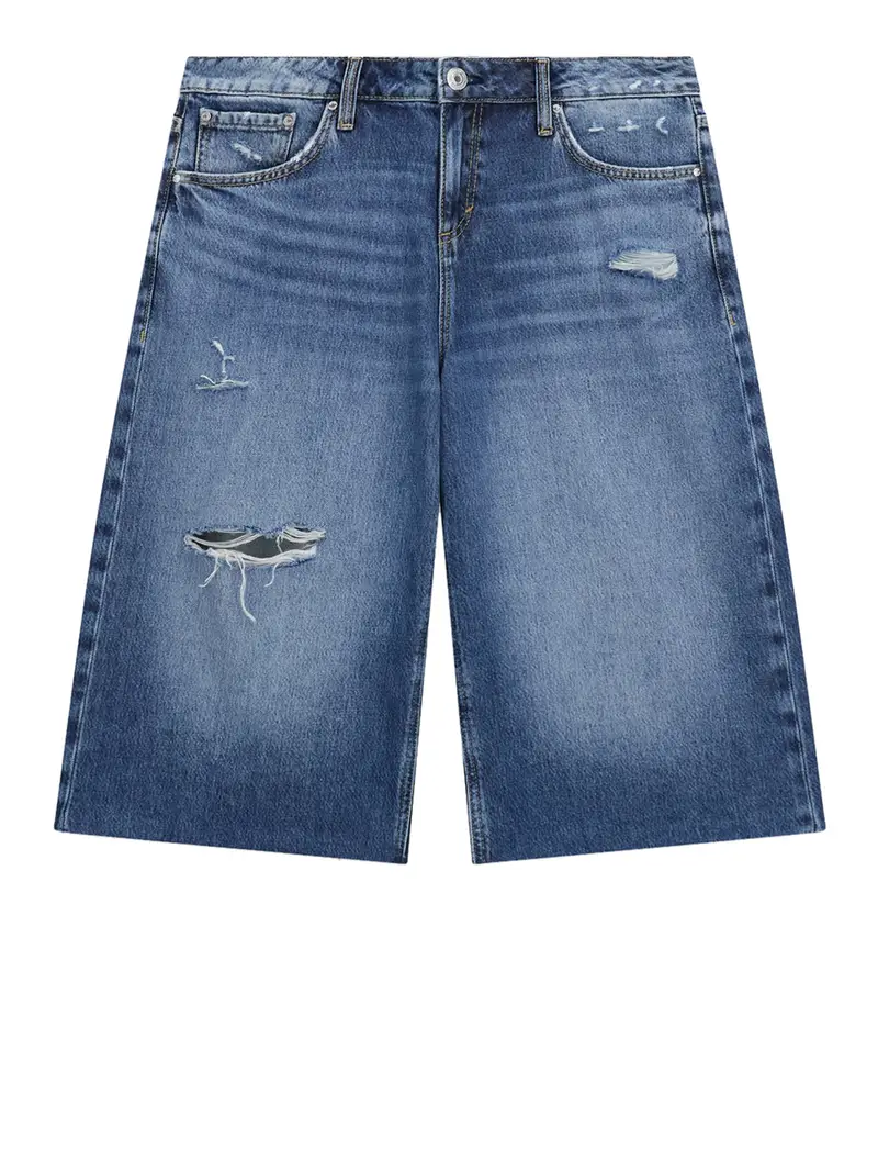 shorts jeans guess da donna - denim
