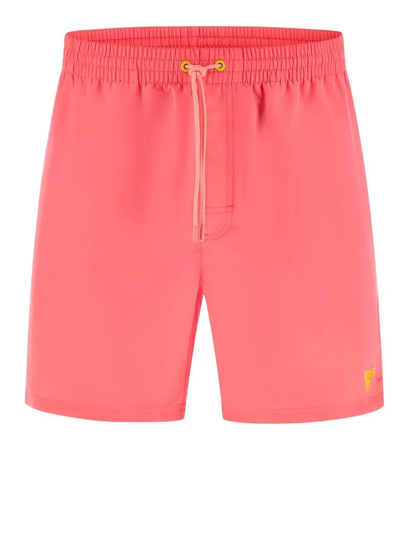 shorts mare guess swimtrunk da uomo - fuxia