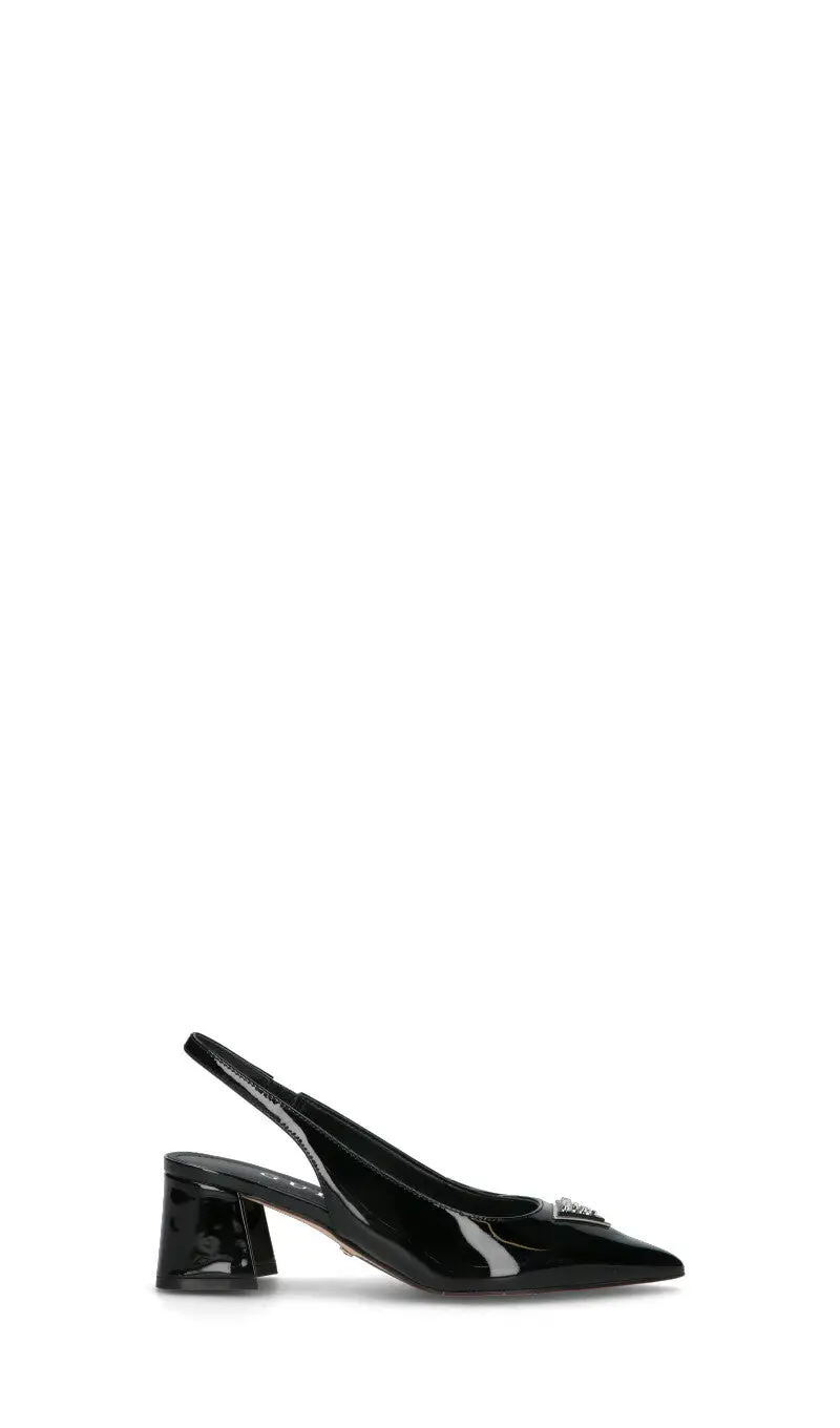 Slingback donna nera Vario