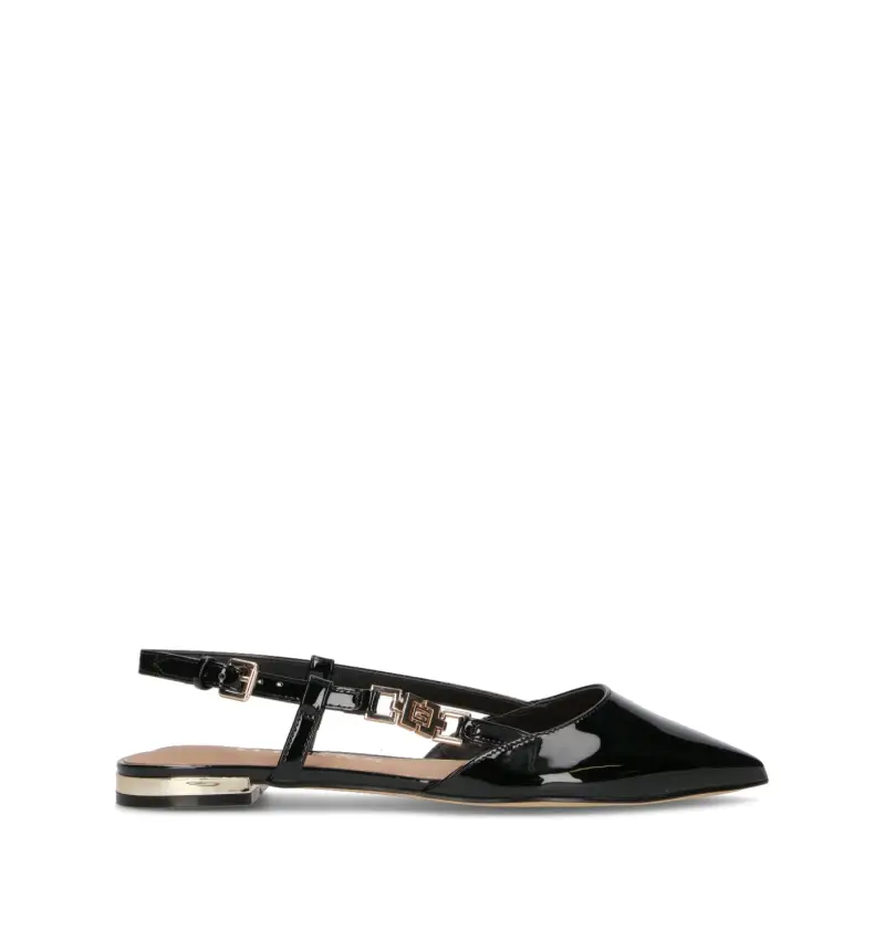 Slingback donna nera Vario