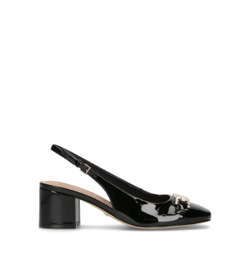 Slingback donna nera Vario