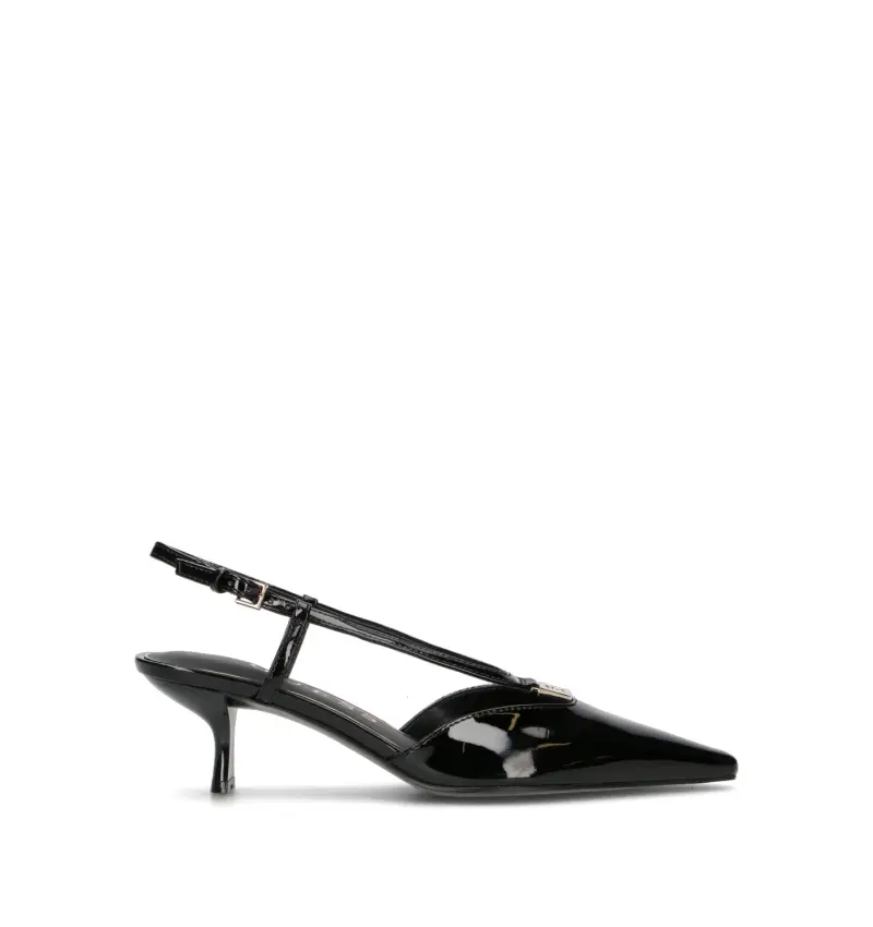 Slingback donna nera Vario