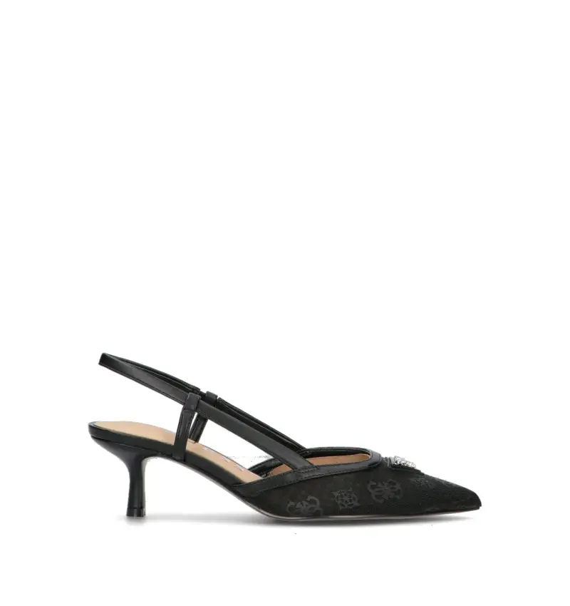 Slingback donna nera Vario