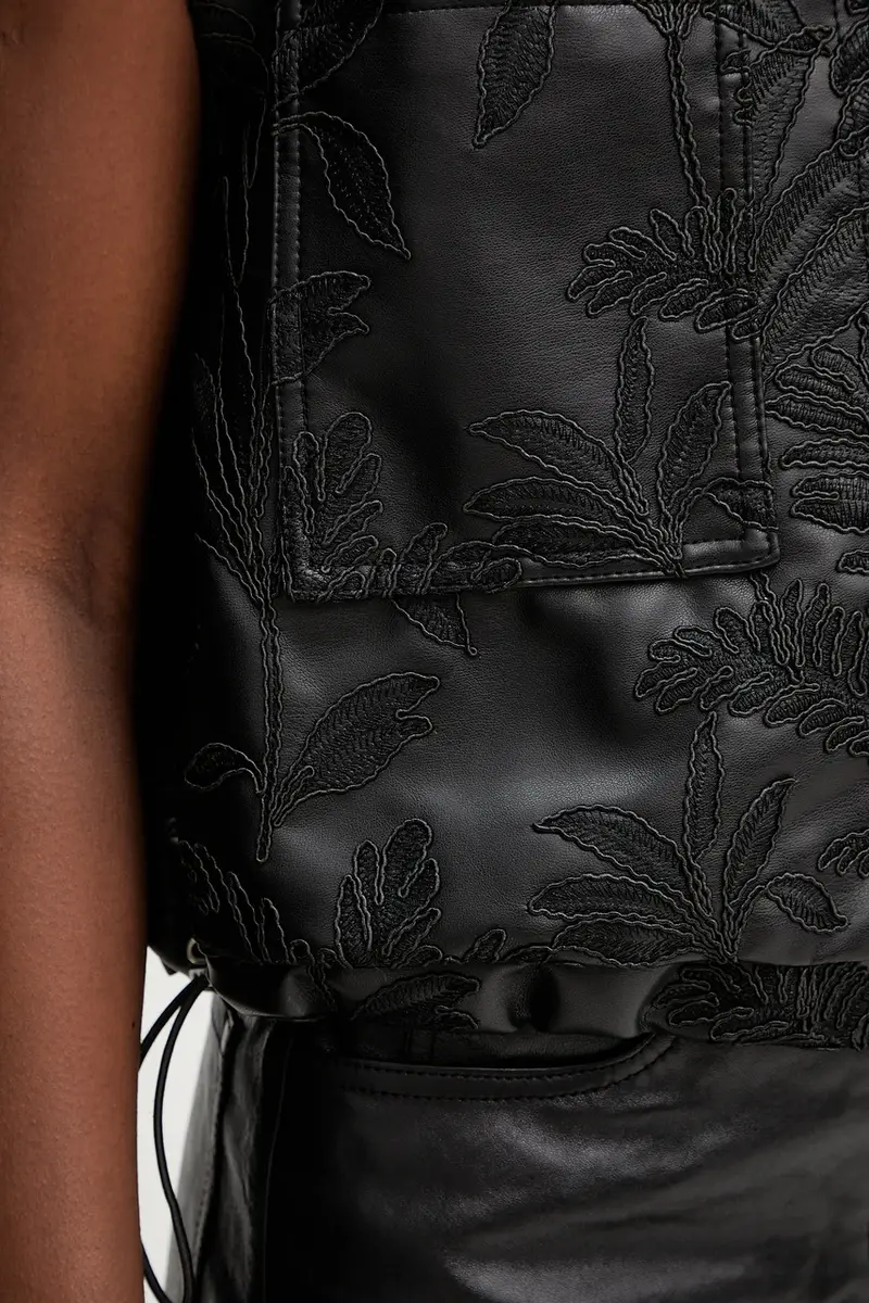 smanicato CHANTAL colore nero W5YN79 WHGU0 miniatura 5