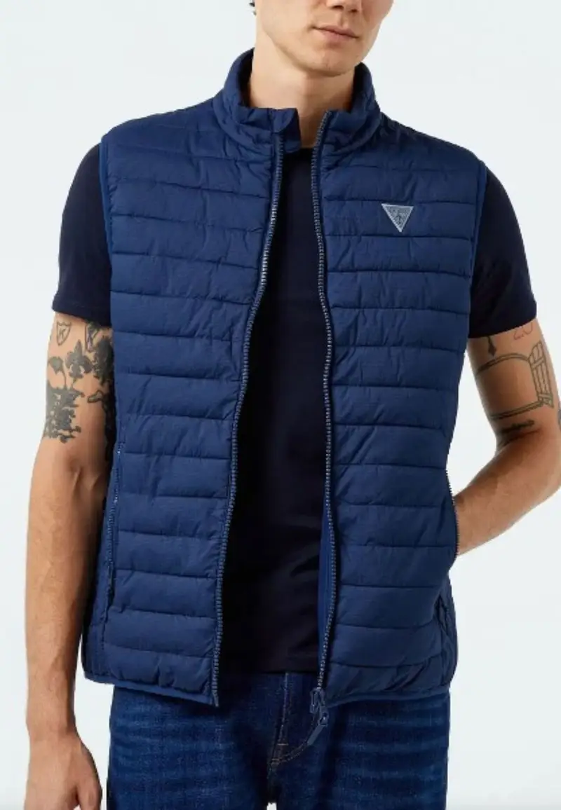 SMANICATO LOGATO GUESS BLU