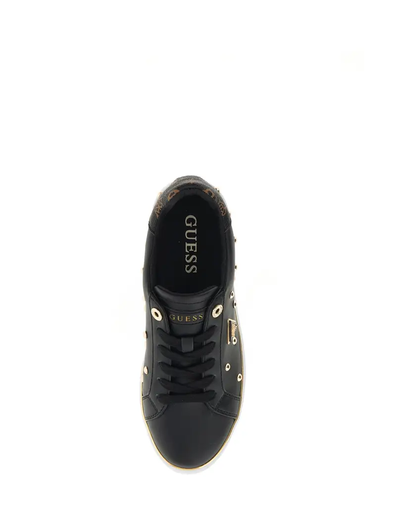 Sneaker bassa Bonitah oro / nero miniatura 3