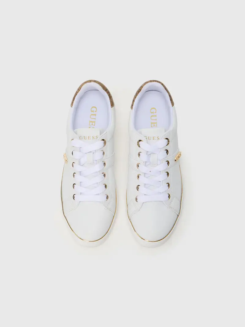 Sneaker bassa 'BRITZ' cappuccino / oro / bianco miniatura 3
