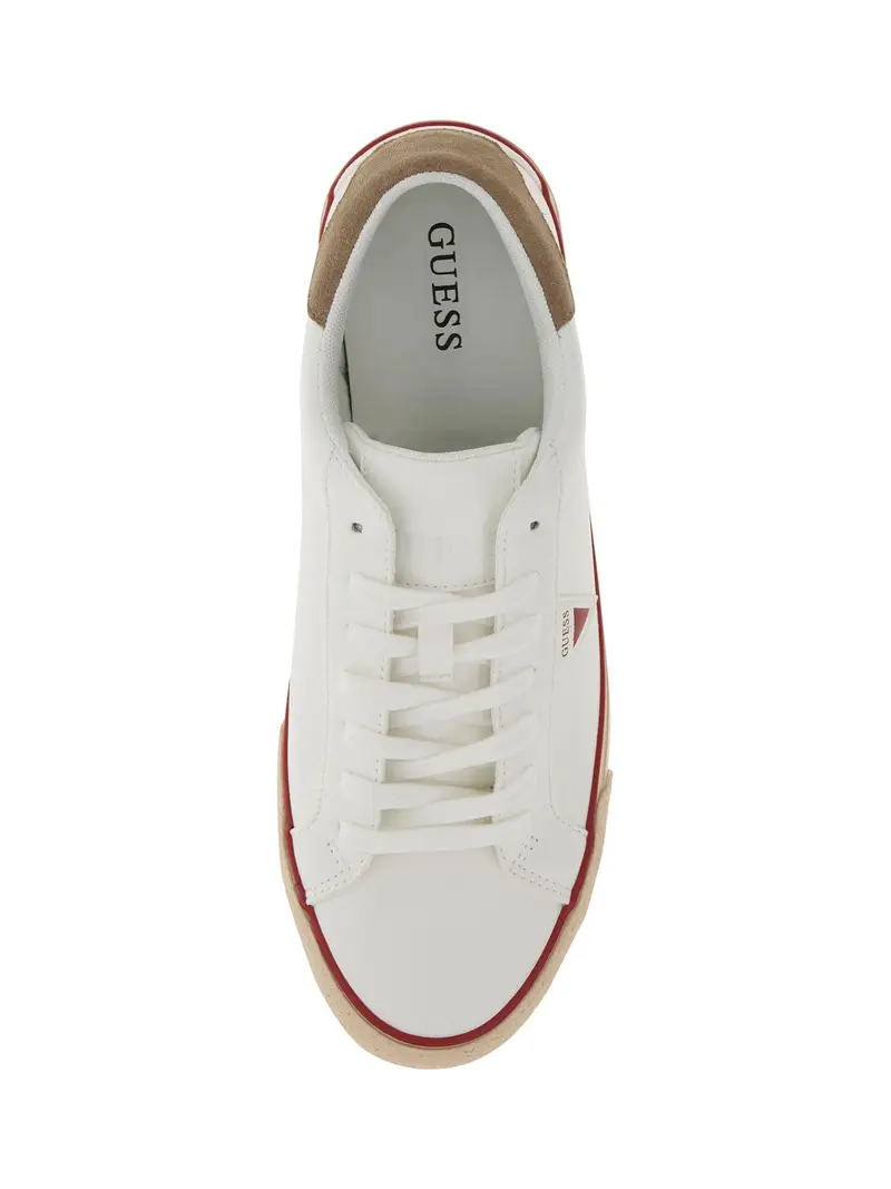 Sneaker bassa 'DAVOR' rosso / bianco miniatura 3