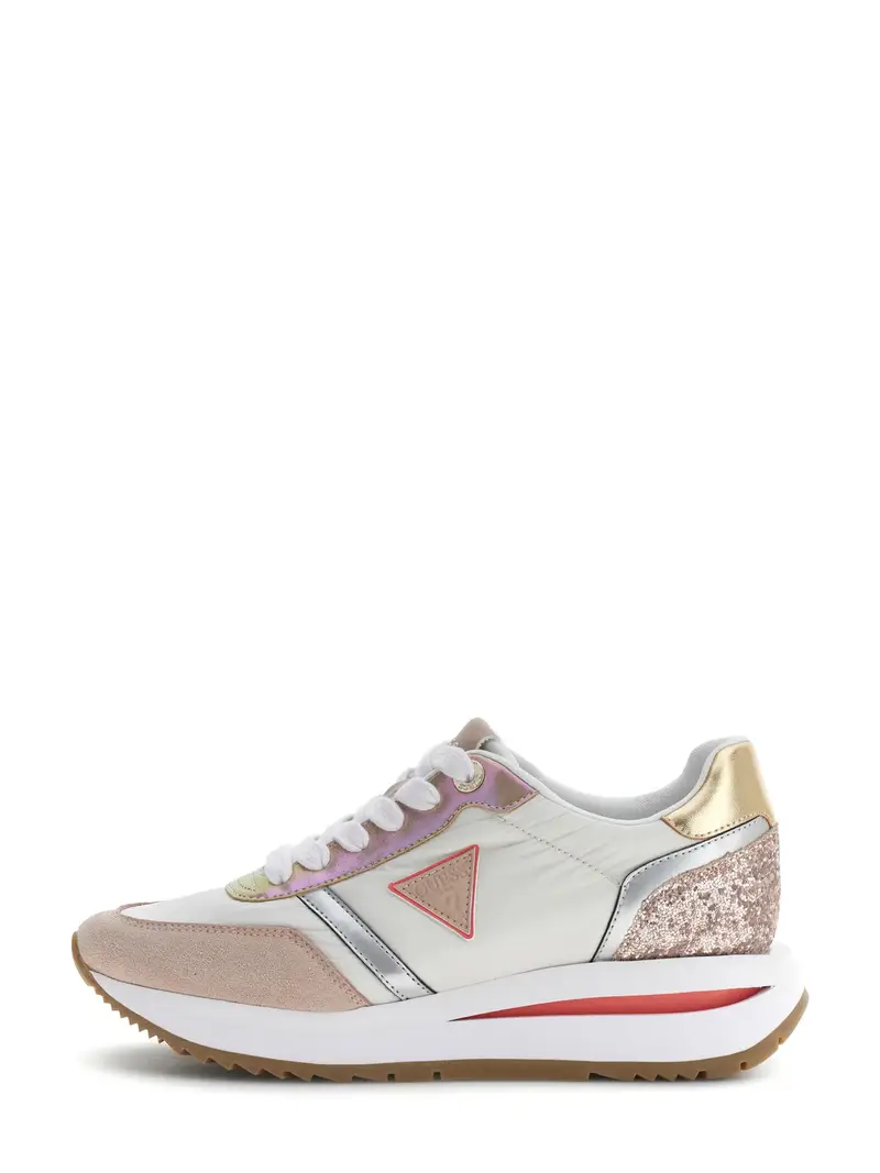 Sneaker bassa Eagar marrone / oro / argento / bianco miniatura 2