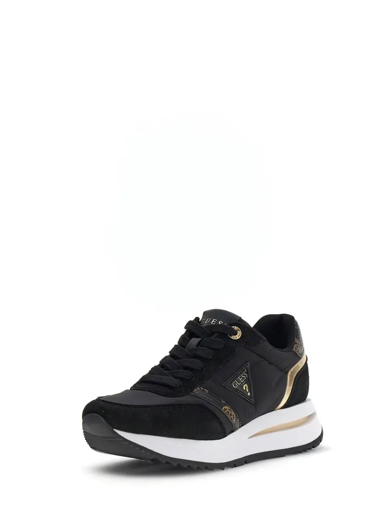Sneaker bassa 'EAGAR' marrone / oro / nero