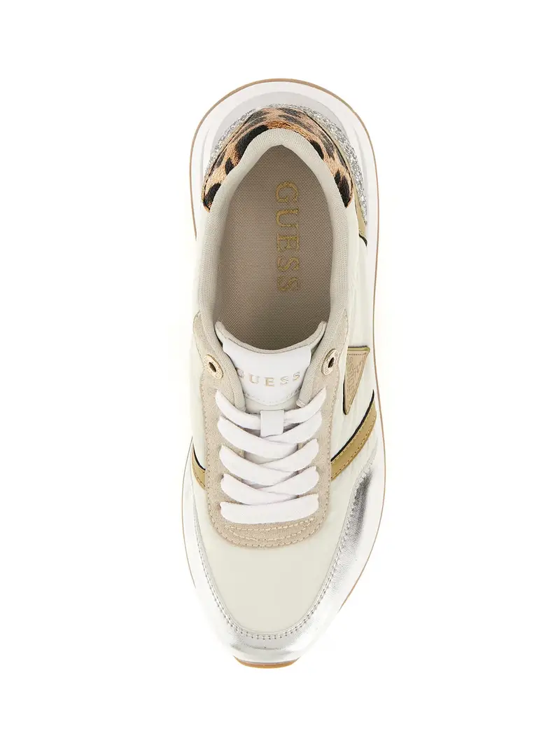 Sneaker bassa 'EAGAR2' camello / stucco / argento / offwhite miniatura 3