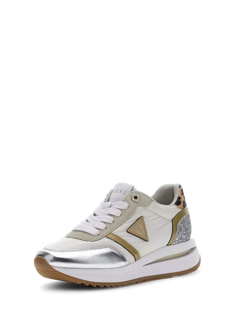 Sneaker bassa 'EAGAR2' camello / stucco / argento / offwhite